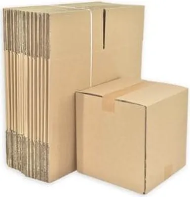 Zdjęcie produktu dla Kartony Klapowe Pudełko Katronowe Do Pakowania 150x150x150mm Brązowe, 50szt