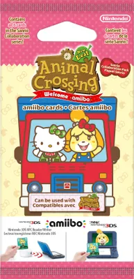 Produktbild von amiibo Karten 6 Stk. Animal Crossing New Leaf + Sanrio