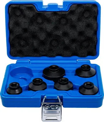 Produktbild von BGS 8377 Ölfilterkappen-Set, 7-tlg.