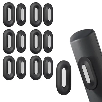 Magnetische Fernbedienungshalter, 6 Stück, schwarz, selbstklebend