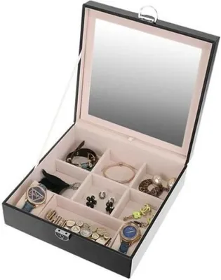 Produktbild von Schmuckschatulle - schwarz Beautylushh