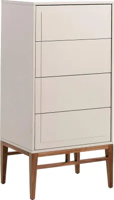 Image de Angel Cerdá Chiffonier en beige et noyer 7036