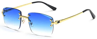 Produktbild von Retro Quadratische Sonnenbrille mit UV-Schutz