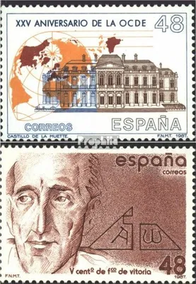 Produktbild von Briefmarken Spanien 1987 Mi 2757,2763 (kompl.Ausg.) postfrisch OECD