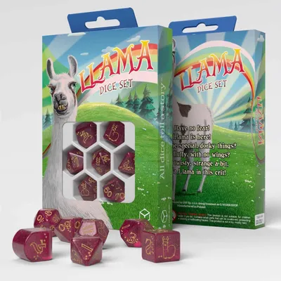 Obrázek produktu pro Q Workshop Ohnivá kostka 7 jednotek Jedna velikost