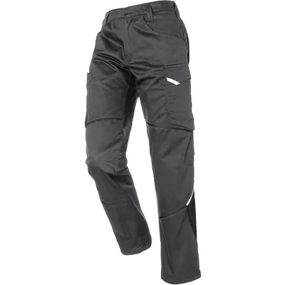 Produktbild von Kübler Iconiq Baumwolle Damenhose anthrazit/schwarz Gr. 40