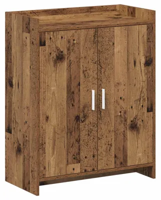Obrázek produktu pro vidaXL Skříňka na boty s dvířky z recyklovaného dřeva 73,5 x 36 x 92 cm, dřevotřísková deska