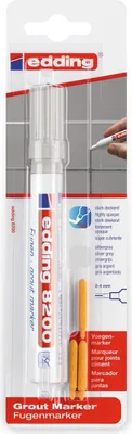 Image de Marqueur pour joints 8200 gris argenté 2-4mm Edding