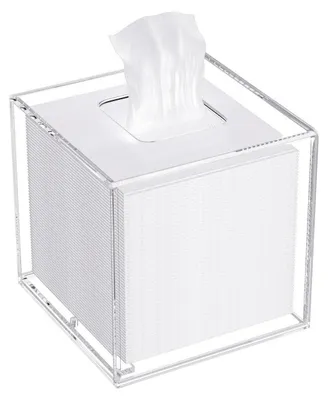 Produktbild von Kosmetiktücherbox Acryl Quadratisch 14x14x14 cm Klar mit Magnetabdeckung