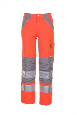 Produktbild von Planam  Plaline Warnschutz Bundhose orange/zink Gr. 102, 5610102