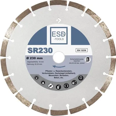 Produktbild von Diamanttrennscheibe SR230 - Ø 230 mm - 22,23 mm Bohrung