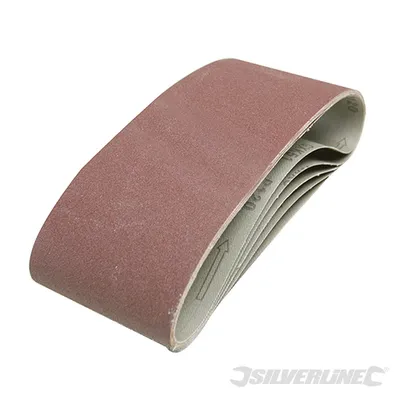 Produktbild von Silverline 730880 Bandas de lija 100 x 610 mm, 5 Stck