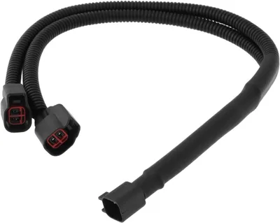 Productafbeelding van Hoornkabel adapter 50 cm, 1 naar 2 splitter, voor audiosysteem auto
