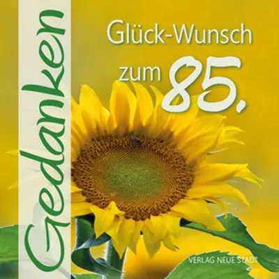 Produktbild von Glück-Wunsch zum 85.