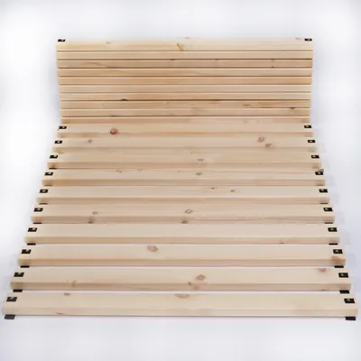 Produktbild von Rollrost aus Zirbenholz 100x220 cm 300kg Gurtband montiert