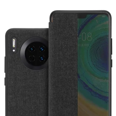 Image de Cadorabo Housse pour Huawei MATE 30 Housse en noir Housse pour portable Cover Book Case Etui