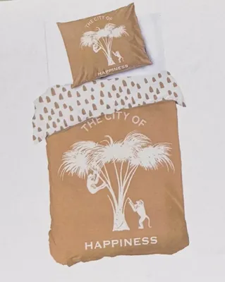 Produktbild von Dindi home Coconut Bettwäsche 140x220 mit Kissenbezug 100% Baumwolle