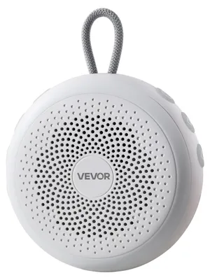 Image de VEVOR Aide au sommeil, White Noise Machine, 20 titres de musique, machine à son 4 en 1 avec bruit blanc, minuterie d'arrêt automatique, lumière annulaire douce, fonction mémoire & sécurité enfants, appareil à bruit