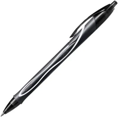 Produktbild von Famanu Gelstift 0,7mm Medium Spitze mit Clip - Schwarze Tinte