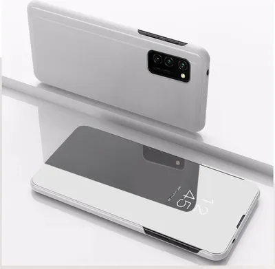 Produktbild von König Design Hülle kompatibel mit Samsung Galaxy S21 Ultra Kunststoff Full Cover Handyhülle - Case Silber