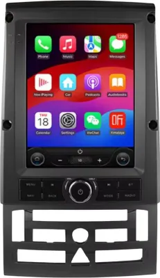 Obrázok produktu pre Autorádio s Bluetooth a CarPlay pre Peugeot 407 (2004–2011) – Kompatibilné s Apple a Android – Stereo systém s navigačným systémom – 2 GB RAM, 32 GB interná pamäť