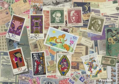 Produktbild von Briefmarken BRD (BR.Deutschland) 10 verschiedene Marken