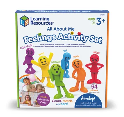 Obrázek produktu pro Learning Resources All About Me Feelings Activity Set, 3 rok/roky, Vícebarevný