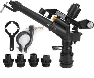 Produktbild von 1,5 Zoll bis 1 Zoll DN25 Innengewinde, verstellbarer, um 360 Grad drehbarer Kipparmsprinkler, Bauernhofbewässerung