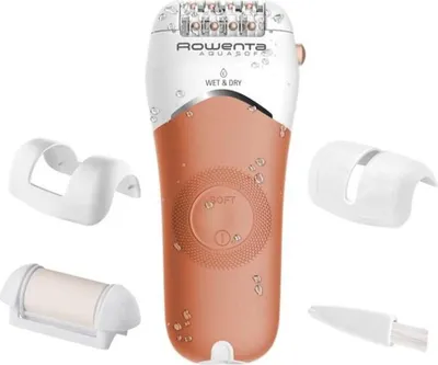 Produktbild von Rowenta EP4920, Koralle, Weiß, 4 Pinzette, Wechselstrom/Batterie, 220 - 240 V, Lithium