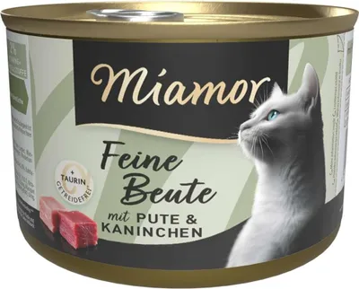 Produktbild von Miamor - Feine Beute Dose 12x185g | Pute & Kaninchen