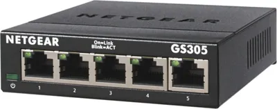Immagine prodotto di Netgear GS305 - Switch - non gestito - 5 x 10/100/1000