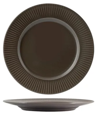 Productafbeelding van Set van 6 Stoneware Fruitborden in Bruin