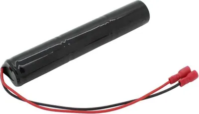 Produktbild von Notleuchtenakku NiMH 3,6V 4000mAh L1x3 Baby C mit Kabel und Faston-Buchsen -4,8mm / +6,3mm ersetzt 3,6 V Akku