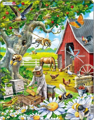 Immagine prodotto di Apicoltura puzzle 53 pezzi