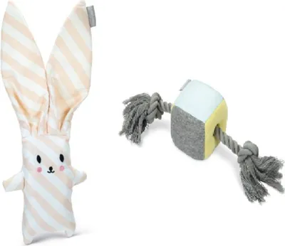 Produktbild von Beeztees Puppy Spielzeug, Motiv:Hase Pink