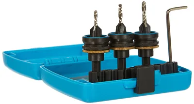 Holzbohrer-Set 3-teilig, 1/2 Zoll Schaft, HSS, 2,75-3,5 mm