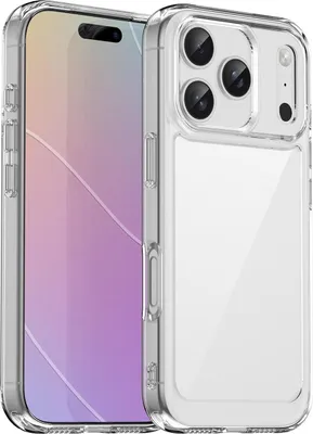 Produktbild von Für Apple iPhone 17 Pro Colorful Series TPU / Acryl Schutz Hülle Transparent