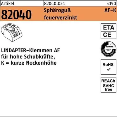 Produktbild von Klemme R 82040 KM 12 Sphrogu feuerverzinkt