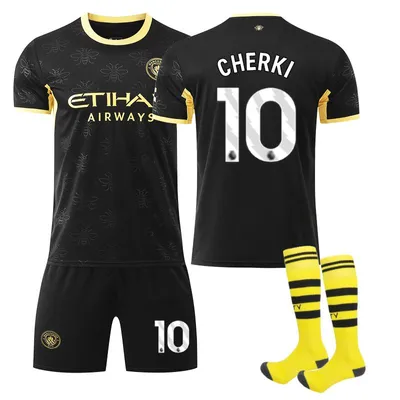 Produktbild von #10 CHERKI Man City away game,26-27 football jersey for Kids and Adults SIZE:S