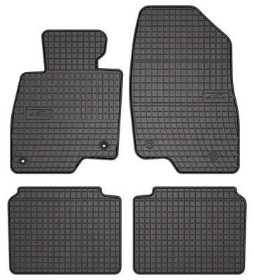 Zdjęcie produktu dla Dywaniki gumowe do Mazda 6 GJ III 2012-2018 (kombi) – 4 szt., czarne, dopasowane – Wielganizator SolidPRO