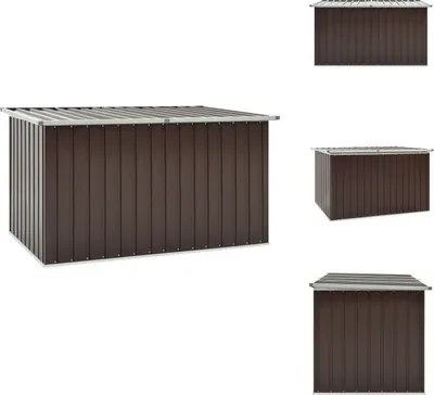 Immagine prodotto di vidaXL Cassetta da giardino marrone 171 x 99 x 93 cm - Cassette da giardino