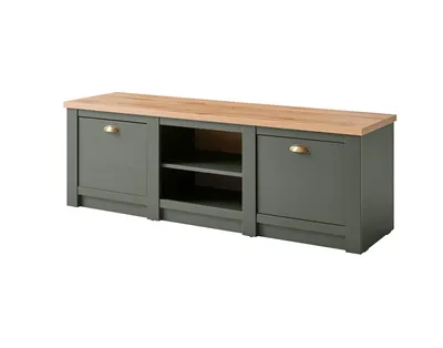 Produktbild von Lowboard Cambridge - Grün Wotan Eiche