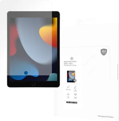 Produktbild von Schutzfolie Apple iPad 2019, iPad 2020, iPad 2021 - Panzerglas - Cazy - Transparant