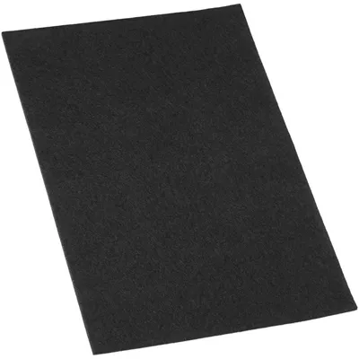 Produktbild von Adsamm® | selbstklebende Filzplatte | 200x300 mm | Schwarz | rechteckig | 3.5 mm starker Filzzuschnitt in von Adsamm®