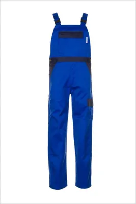 Produktbild von Planam  Tristep Latzhose kornblau/marine Gr. 62, 1221062
