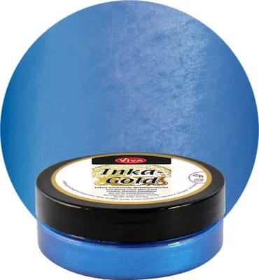 Immagine prodotto di Viva Decor 120491436 ViVA DECOR Inka-Gold, 62,5 g, stahlblau