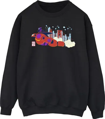 Produktbild von Disney - "Big Hero 6" Sweatshirt für Herren BI15177 (XL) (Schwarz)