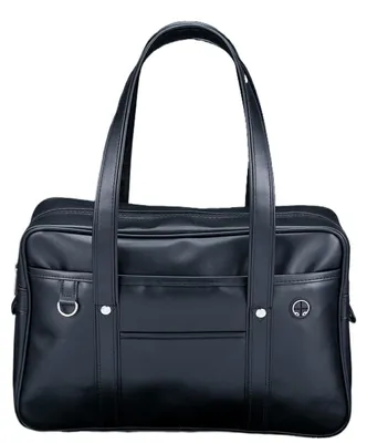 Produktbild von Leichte Reisetasche - Kunstleder Handtasche - Schultasche - Lässige Schultertasche - Wasserdicht - Große Kapazität