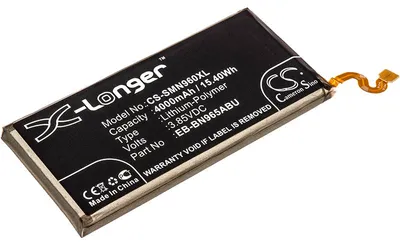 Immagine prodotto di TECHTEK Batteria compatibile con [Samsung] Crown, Galaxy Note 9, Galaxy Note 9 Duos, Galaxy Note 9 TD-LTE, Note 9 Duos TD-LTE, SGH-N058, SM-N9600, SM