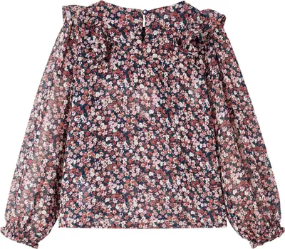 Immagine prodotto di Camicia da Bambina a Maniche Lunghe Rosa Scuro 92